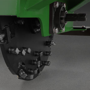 3-Point PTO Stump Grinder with 34 Carbide Teeth (PTO Shaft Included with Slip Clutch),  for 15-45HP Tractor,  SG24