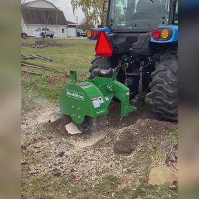 3-Point PTO Stump Grinder with 34 Carbide Teeth (PTO Shaft Included with Slip Clutch),  for 15-45HP Tractor,  SG24