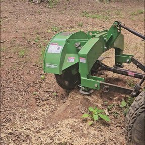 3-Point PTO Stump Grinder with 34 Carbide Teeth (PTO Shaft Included with Slip Clutch),  for 15-45HP Tractor,  SG24