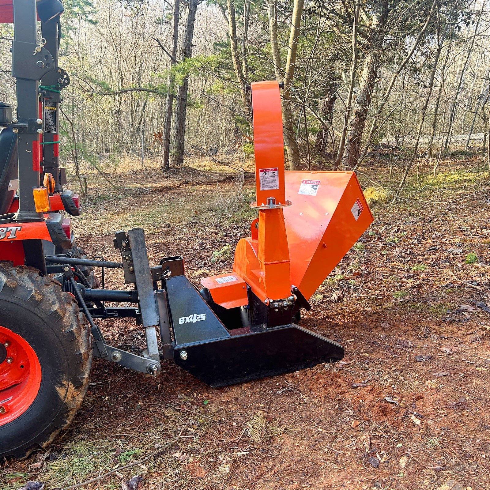 3-Point PTO Stump Grinder & Wood Chipper Bundle