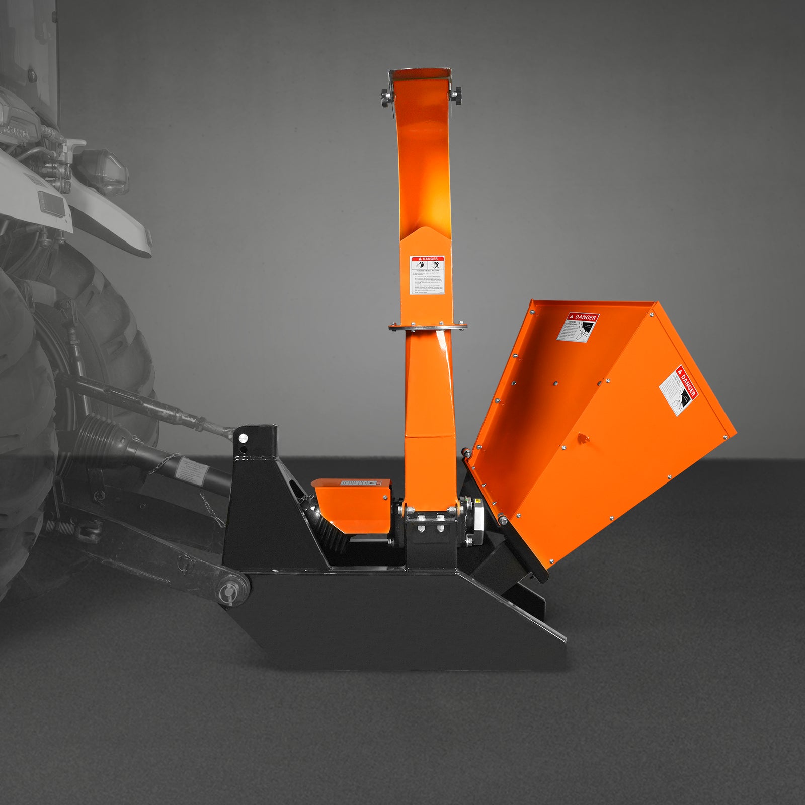 3-Point PTO Stump Grinder & Wood Chipper Bundle