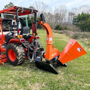 3-Point PTO Stump Grinder & Wood Chipper Bundle