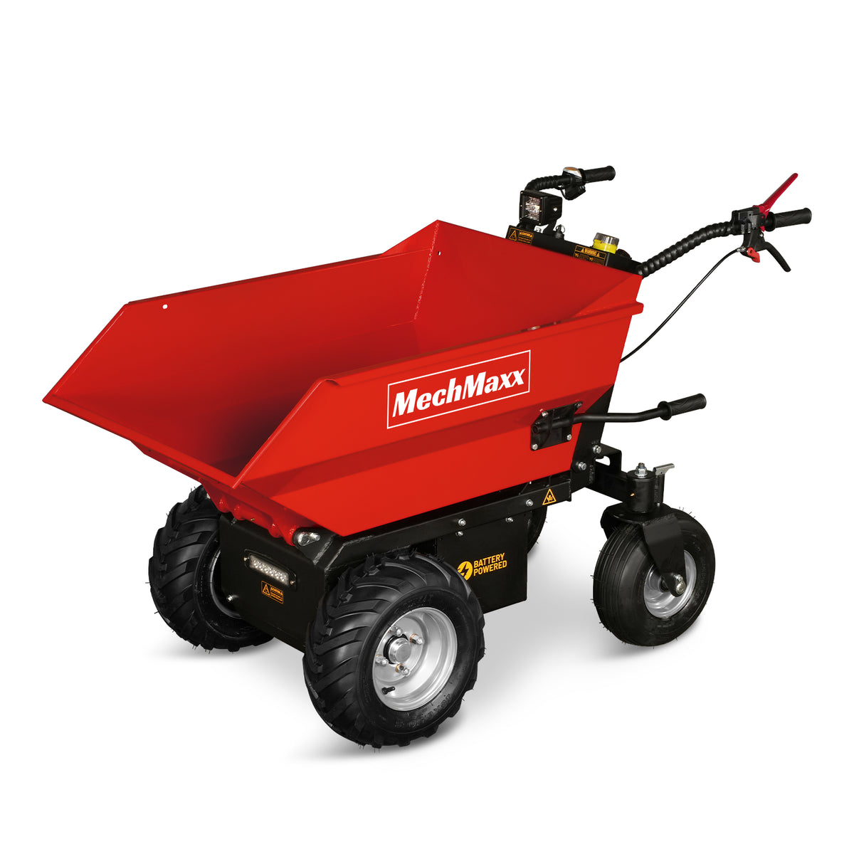 MM 1100Lbs Loading Battery Powered Barrow Electric Mini Dumper for Sale,  1000W 48V Brushless DC Motor,  E50