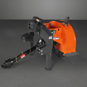 3-Point PTO Stump Grinder with 44 Carbide Teeth (PTO Shaft Included with Slip Clutch),  for 35-80HP Tractor,  SG28