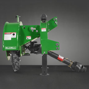 3-Point PTO Stump Grinder with 44 Carbide Teeth (PTO Shaft Included with Slip Clutch),  for 35-80HP Tractor,  SG28