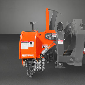3-Point PTO Stump Grinder with 34 Carbide Teeth (PTO Shaft Included with Slip Clutch),  for 15-45HP Tractor,  SG24PRO