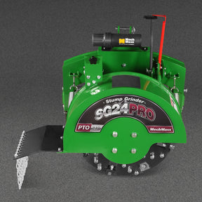 3-Point PTO Stump Grinder with 34 Carbide Teeth (PTO Shaft Included with Slip Clutch),  for 15-45HP Tractor,  SG24PRO