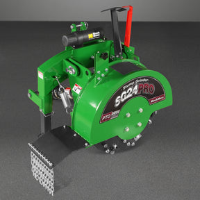 3-Point PTO Stump Grinder with 34 Carbide Teeth (PTO Shaft Included with Slip Clutch),  for 15-45HP Tractor,  SG24PRO