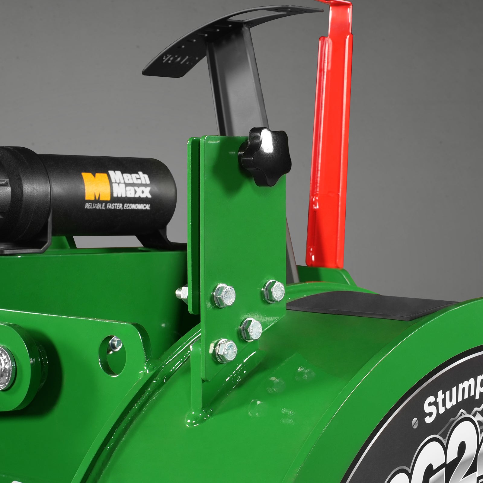 3-Point PTO Stump Grinder with 34 Carbide Teeth (PTO Shaft Included with Slip Clutch),  for 15-45HP Tractor,  SG24PRO