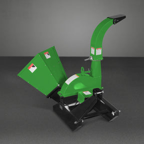 3-Point PTO Stump Grinder & Wood Chipper Bundle; SG24PRO; BX42S; Green
