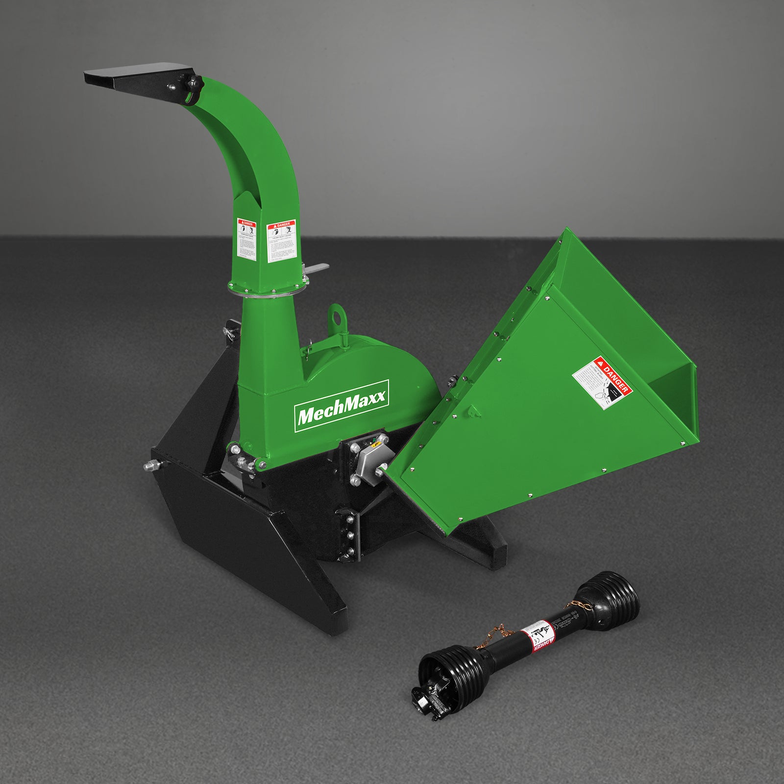 3-Point PTO Stump Grinder & Wood Chipper Bundle; SG24PRO; BX42S; Green