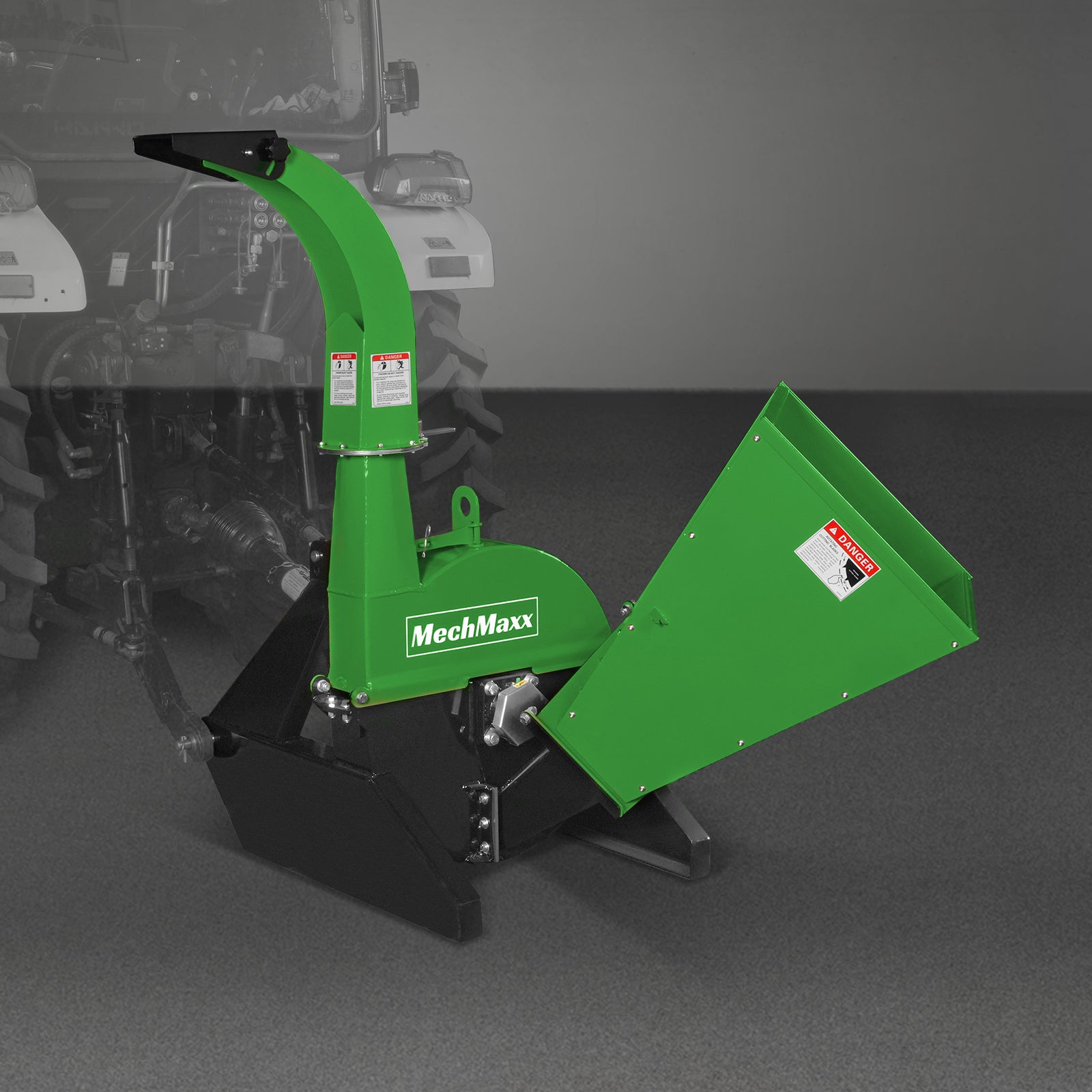 3-Point PTO Stump Grinder & Wood Chipper Bundle; SG24PRO; BX42S; Green
