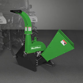 3-Point PTO Stump Grinder & Wood Chipper Bundle; SG24PRO; BX42S; Green
