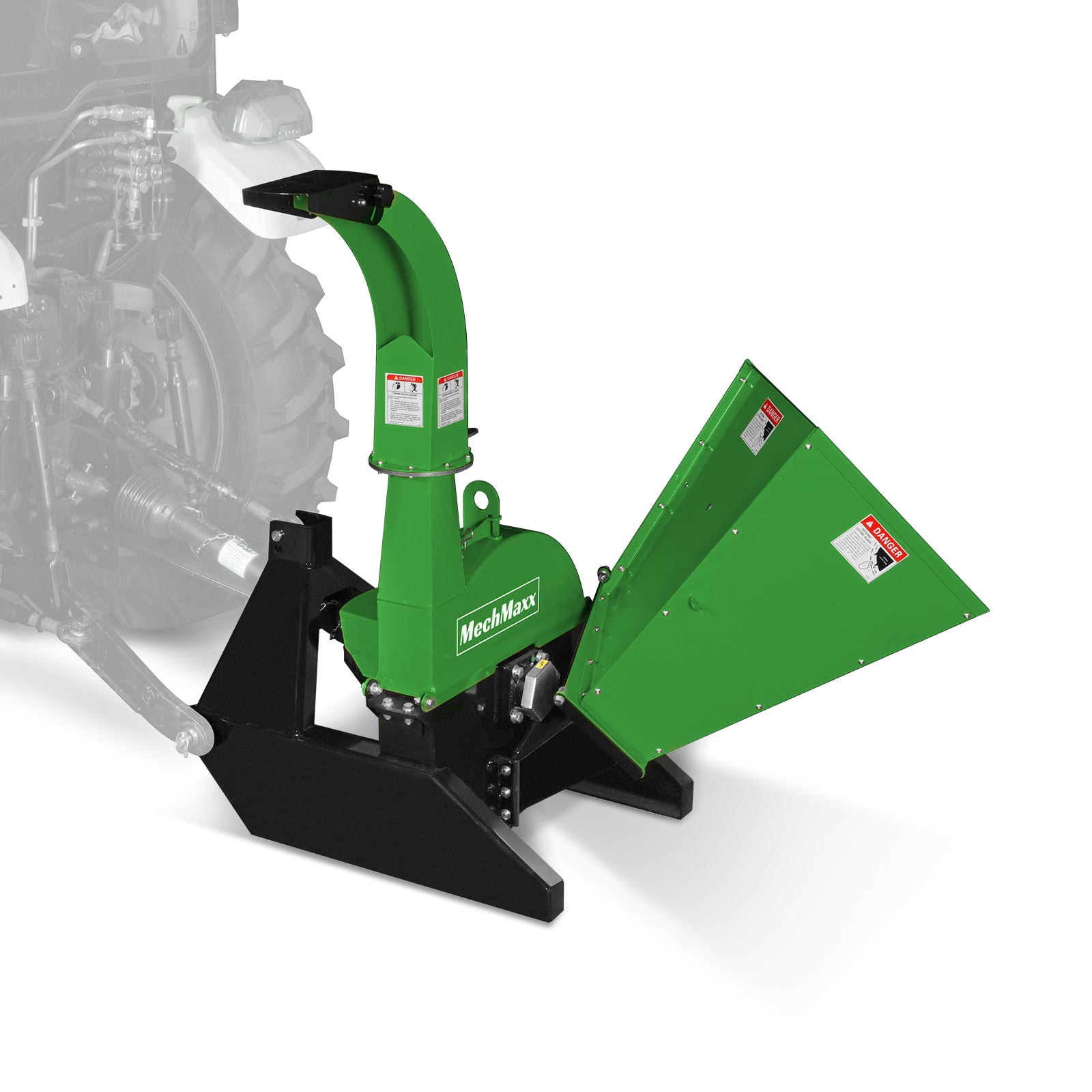 3-Point PTO Stump Grinder & Wood Chipper Bundle; SG24PRO; BX42S; Green