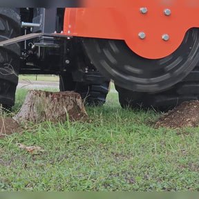 3-Point PTO Stump Grinder with 34 Carbide Teeth (PTO Shaft Included with Slip Clutch),  for 15-45HP Tractor,  SG24
